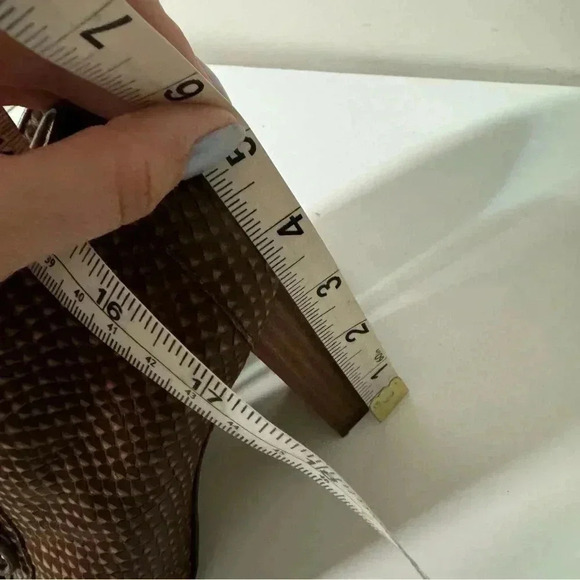 Kate spade lace up genuine leather heel booties 7.5 - Picture 6 of 8